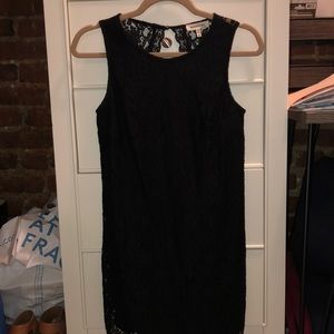 Black lace dress